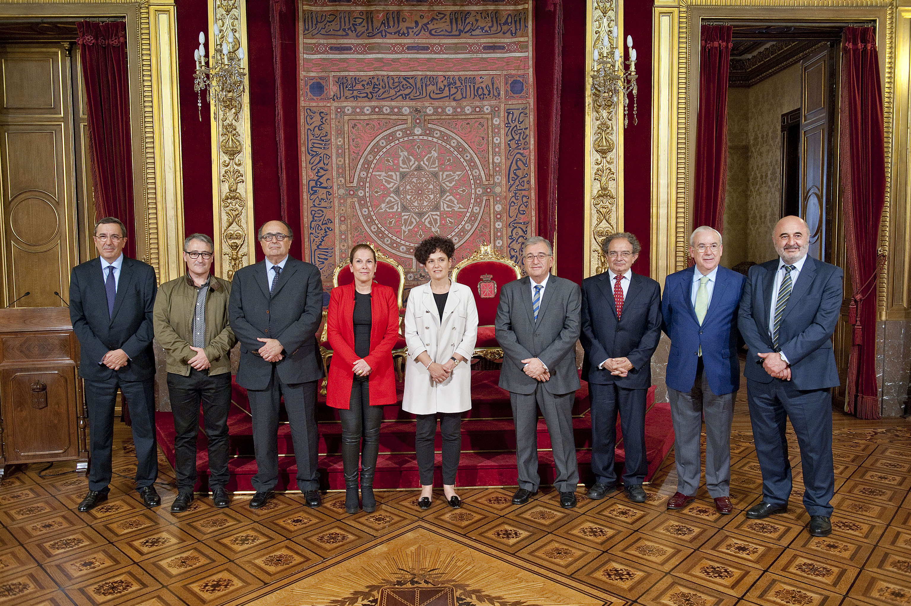 Recepción en el Palacio de Navarra