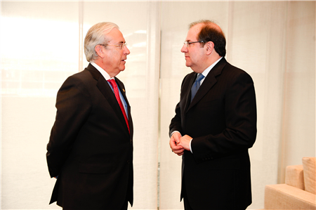 Jesús Encabo y Juan Vicente Herrera