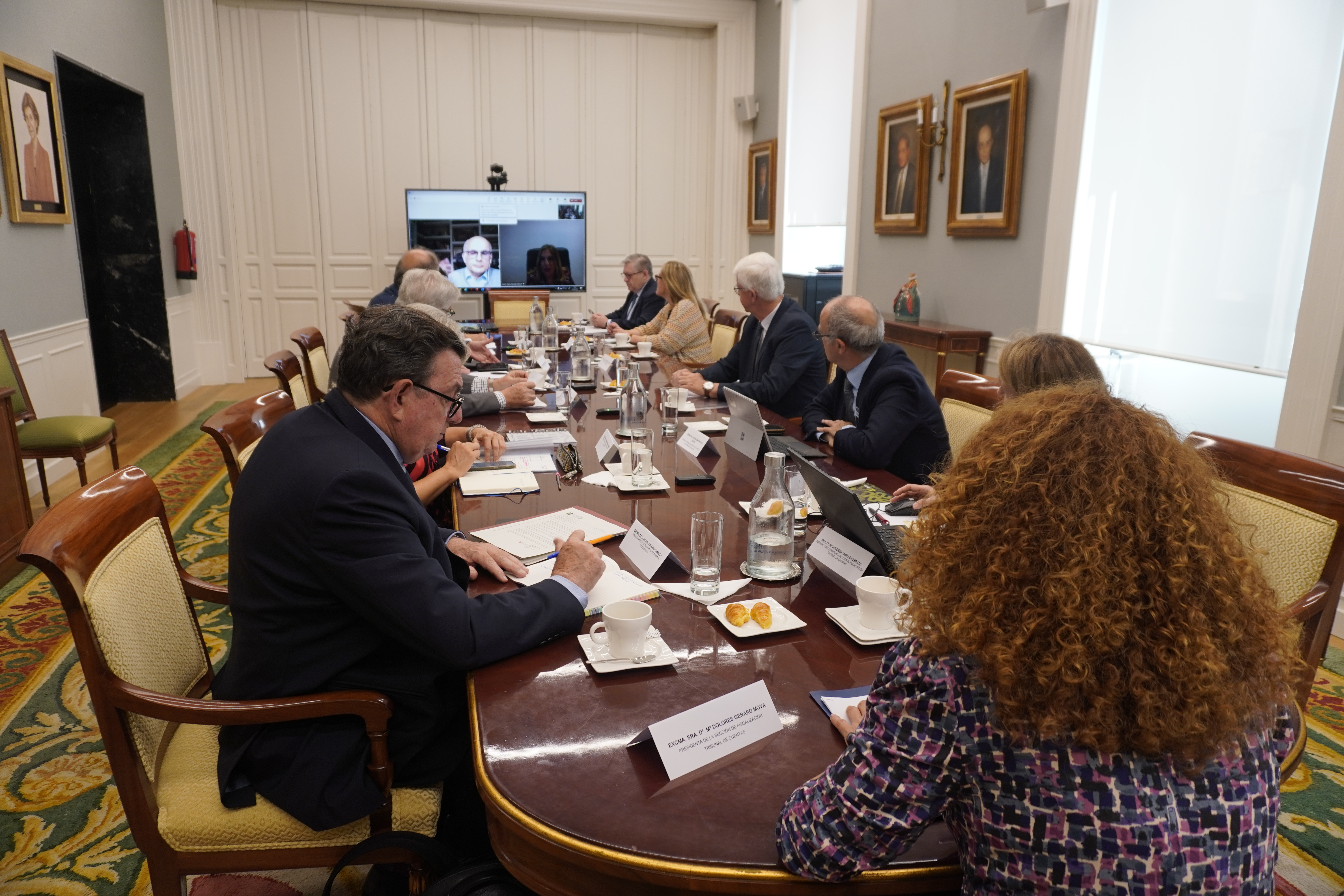 Un momento de la reunión
