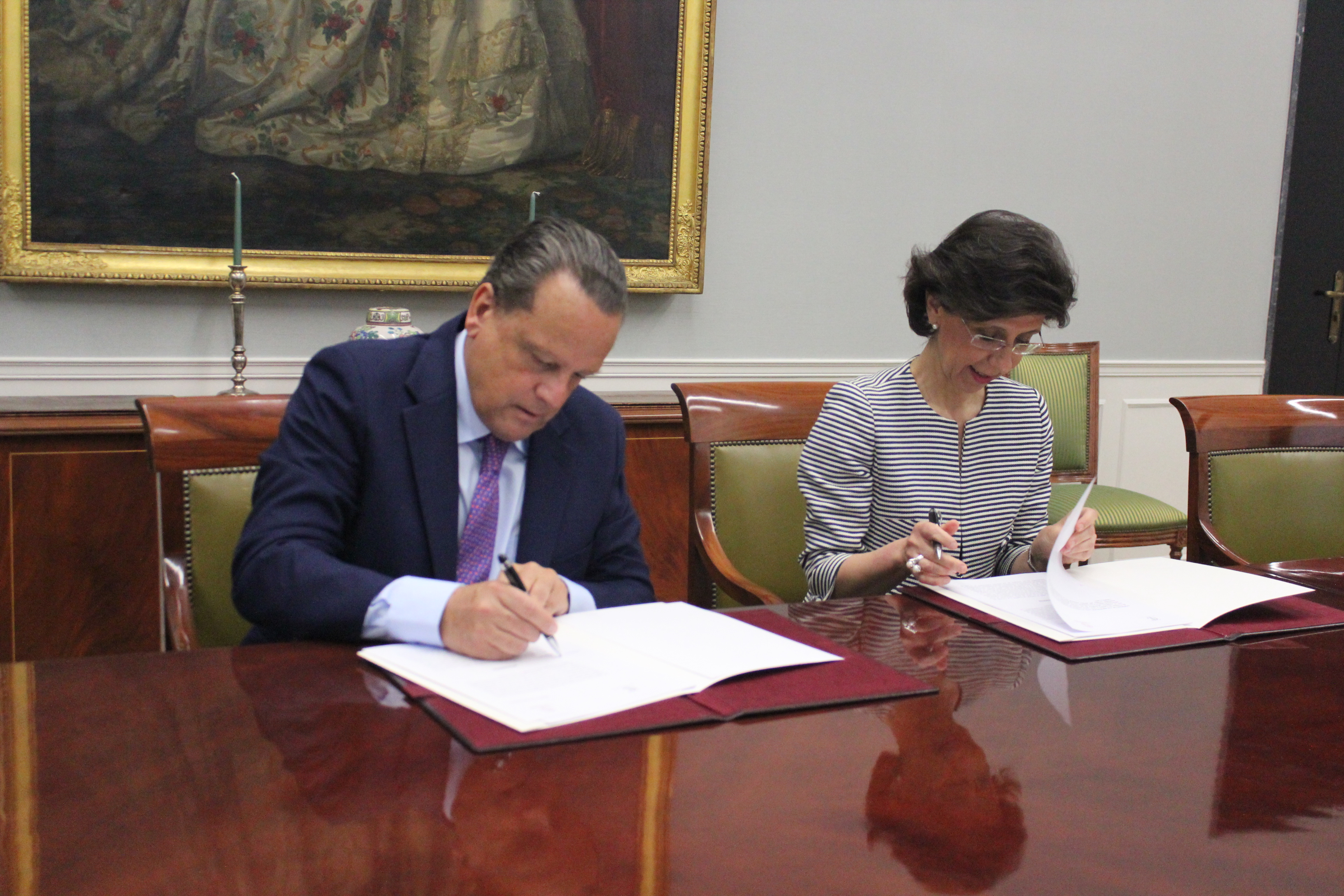 Mario Amilivia y María José de la Fuente