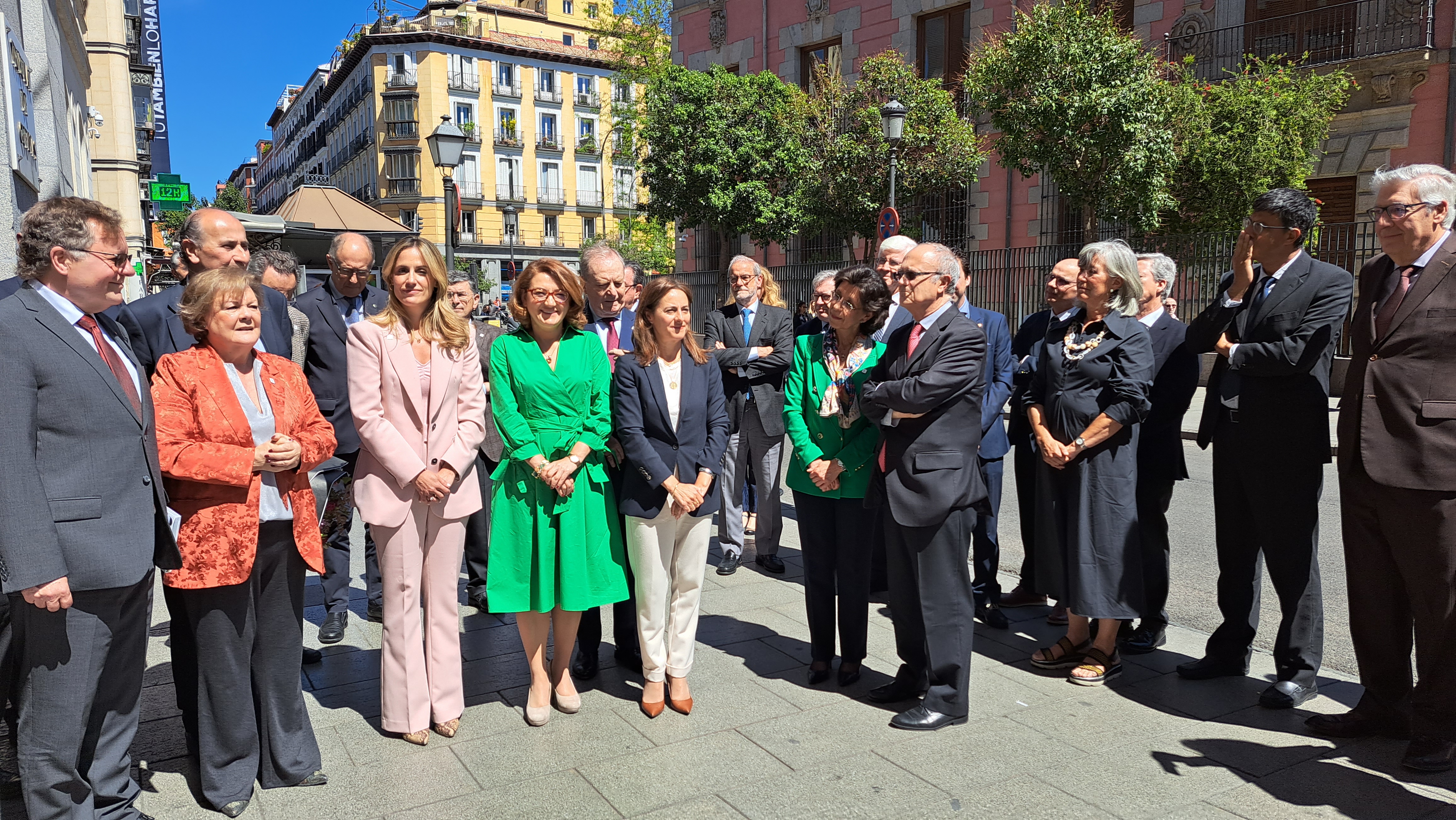 Otra fotografía de la jornada en Madrid